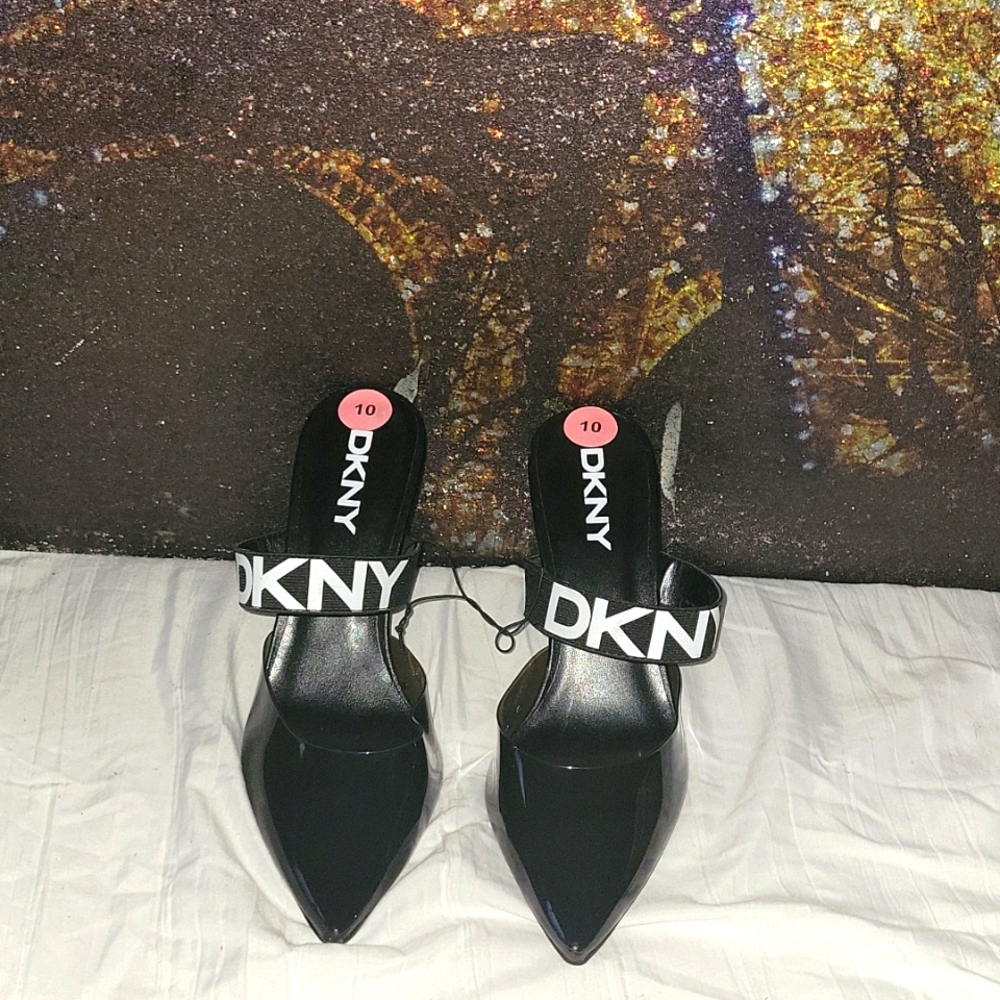 DKNY Stillettos back less size 10